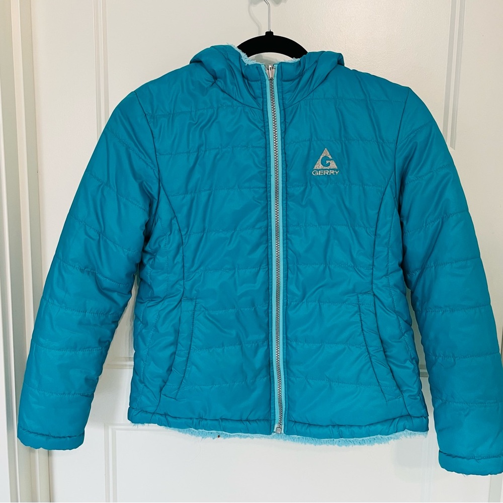 Gerry Weber Kids Teal Puffer Jacket